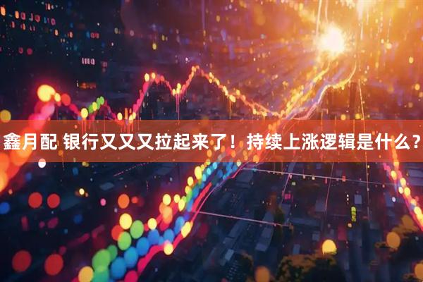 鑫月配 银行又又又拉起来了！持续上涨逻辑是什么？